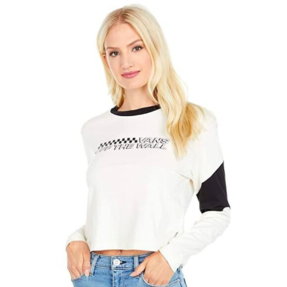 vans rider tri crew women White New - Picture 4 of 5